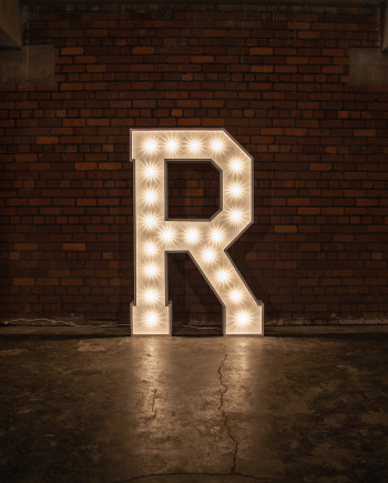 ‘R’ Marquee Light
